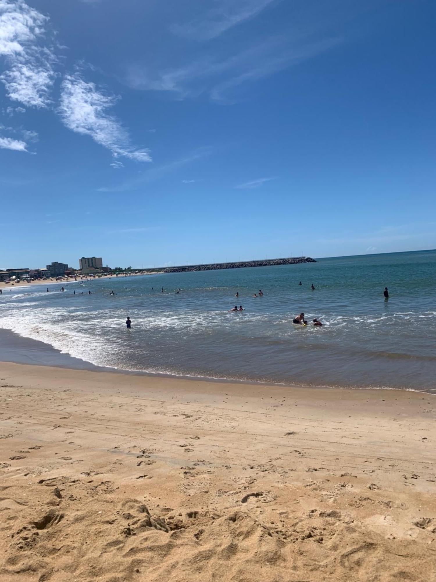 Casa Na Praia Do Centro Маратаизес Екстериор снимка